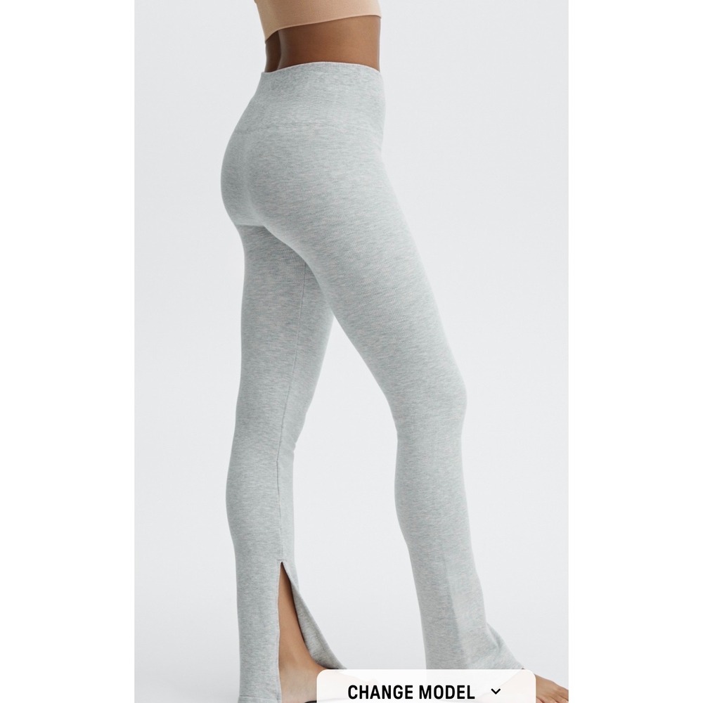 Fabletics Cloud Seamless High-Waisted Split Flare… - image 1